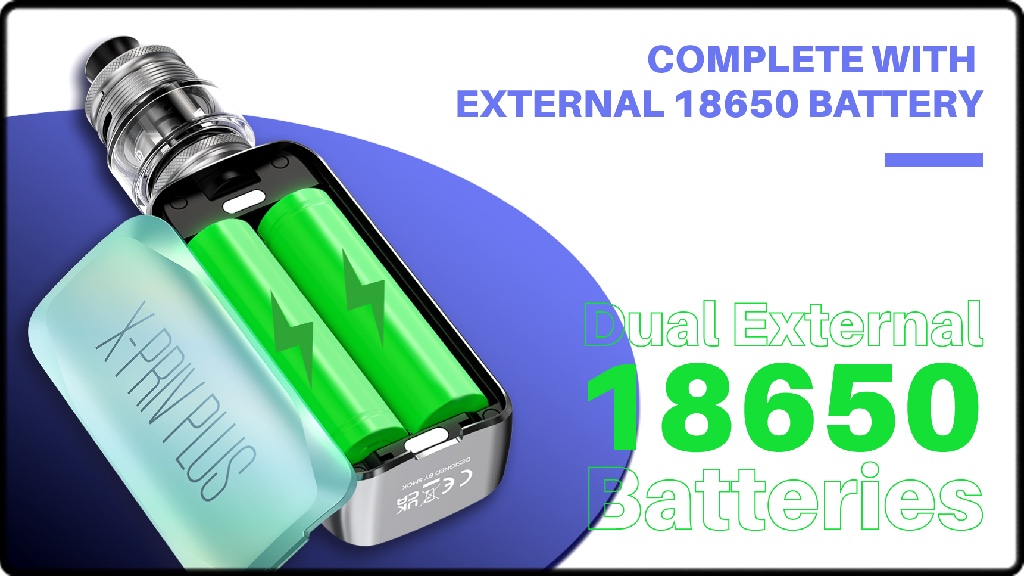 Alimentation double 18650